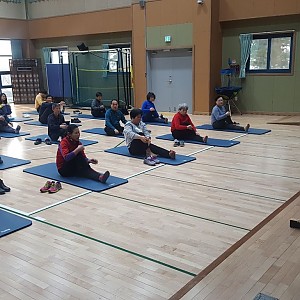 3월 요가교실 진행