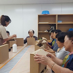 8월 여성장애인복지증진"공예교실" 활동