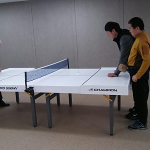 시각장애인탁구교실 프로그램 진행