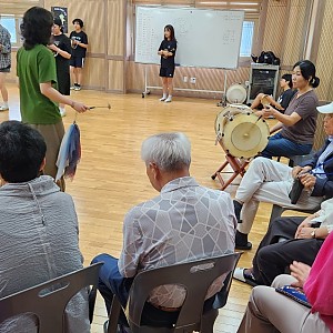 농악교실 참여자 문화관람 진행